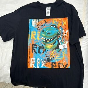 NWT Disney Rex Toy Story adult t shirt